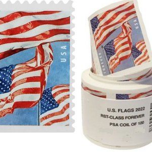 100 $68.00 FV Stamps Authentic Roll ~ Factory Sealed ***SAVE 48%***